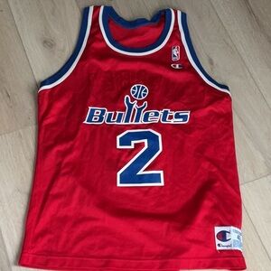 NBA Bullets #2 Webber Jersey vintage